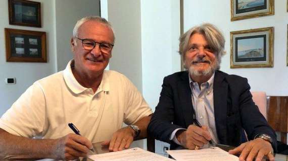 UFFICIALE - Ranieri è il nuovo tecnico della Samp: contratto fino al 2021