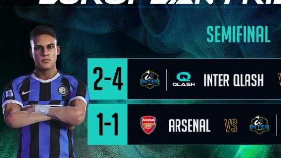Pes European Friendly Cup, l'Inter | QLASH esce in semifinale contro l'Arsenal