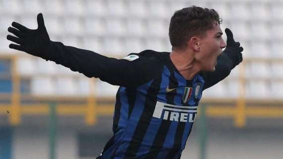 Sebastiano Esposito, one-man-show a Ravenna: tripletta alla Roma e Scudetto consegnato all'Inter U17
