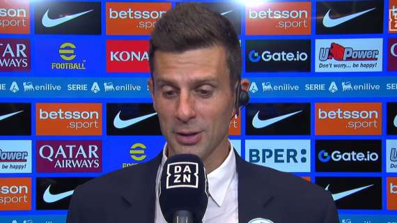 Juventus, Thiago Motta a DAZN: "L'Inter poteva fare il quinto gol. Insieme al Napoli è la favorita per lo scudetto"