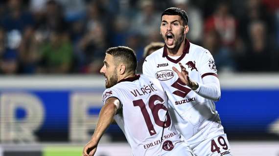 Serie A, al Torino basta Vlasic: 1-0 al Lecce, Inter superata in classifica