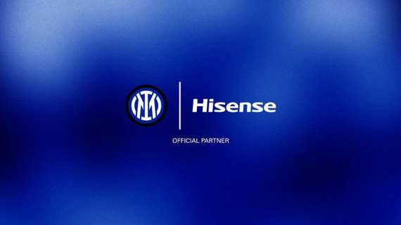 Inter, partnership triennale con Hisense. Antonello: "Nuovi traguardi per entrambi i brand"