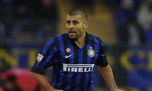 Da valutare le condizioni di Walter Samuel