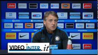 VIDEO - Mancini: "Ecco la situazione di Icardi. Su Pedro dico che..."