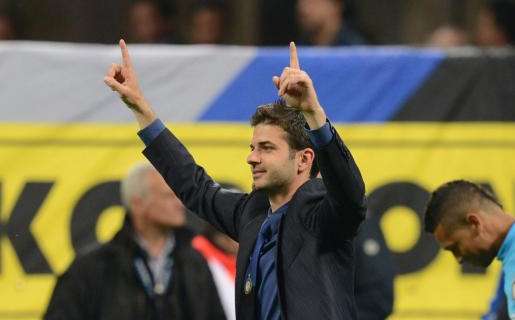 Stramaccioni alla Curva Nord: "E' vostro!"