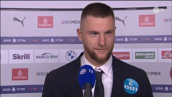 Skriniar a InterTV: "Creato più del Milan, due punti persi. Ma siamo tosti per tutti"