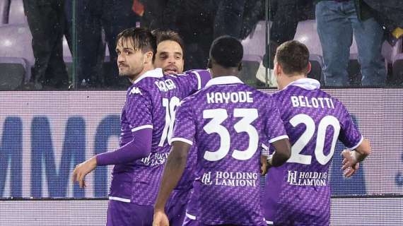 La Fiorentina si ribella alla malasorte e ribalta la Lazio: al Franchi finisce 2-1