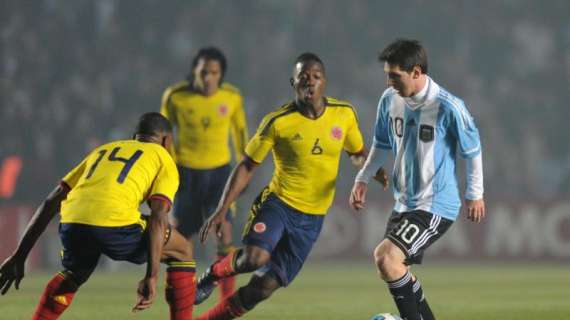 Scout dell'Inter in tribuna per Argentina-Colombia