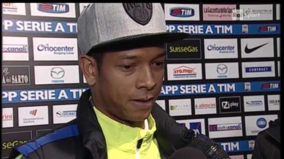 Guarin: "Le cose riescono da sole, c'è fiducia. Che bello giocare con Medel"