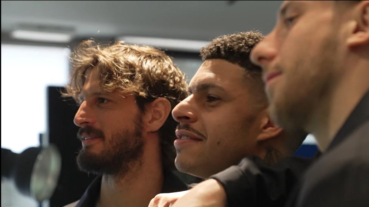 Da Di Gennaro a Luis Henrique, tanti nerazzurri modelli d'eccezione per la nuova divisa Canali