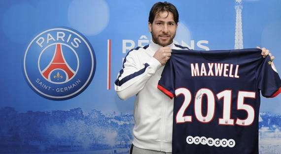 Maxwell rinnova il contratto: "Darò tutto per il PSG"