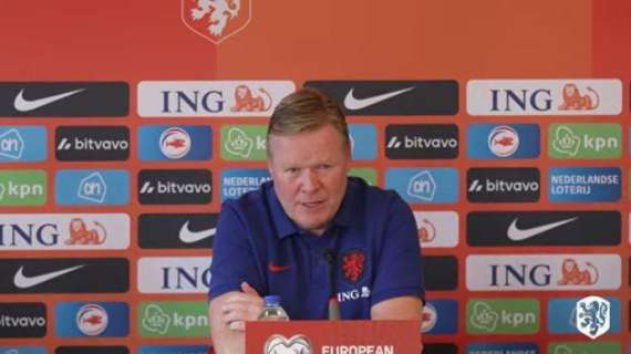 Dall'Olanda - De Vrij titolare contro Gibilterra. Koeman: "Hanno tutti tanta voglia di giocare. È fantastico"