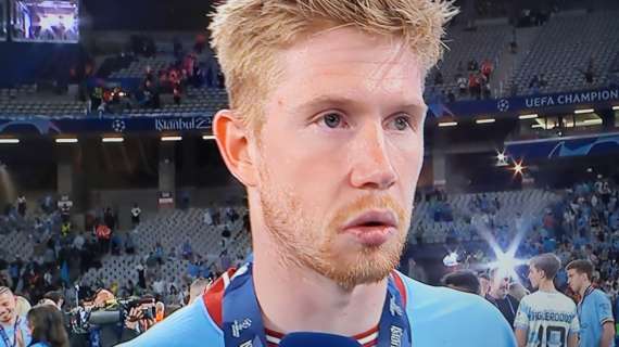 City, De Bruyne a Sky: "Finalmente la Champions, è incredibile!"