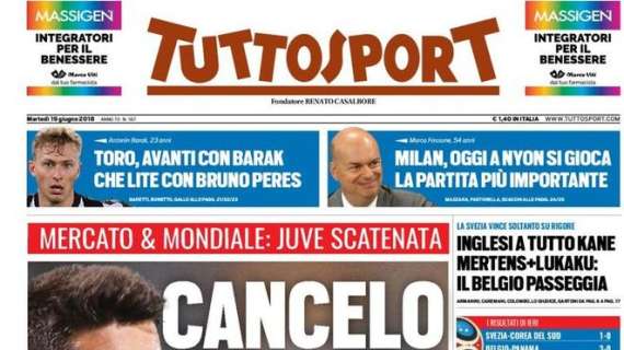 Prima TS - Cancelo elettrico, la Juve rilancia: 35 mln più bonus al Valencia 