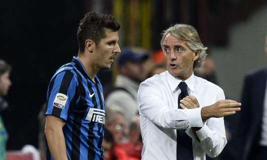 Jovetic: "Mai litigato con Mancini, sono invenzioni. Voglio restare qui all'Inter"