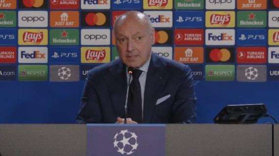 Marotta: "Dobbiamo dipendere da noi stessi. Idee chiare sul centrocampista, non mi aspettavo Lukaku alla Roma"