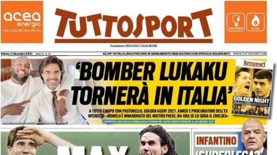 Prima TS - Pastorello: "Lukaku tornerà in Italia"