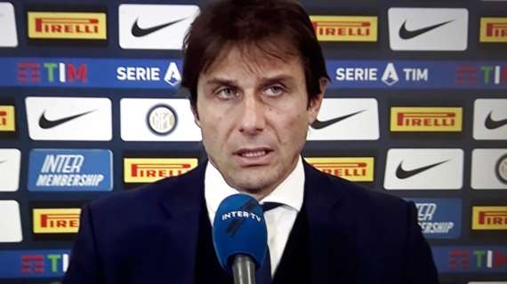 Conte a InterTV: "Senza ferocia e determinazione diventiamo una squadra normale. Dispiaciuto per il gol subito"