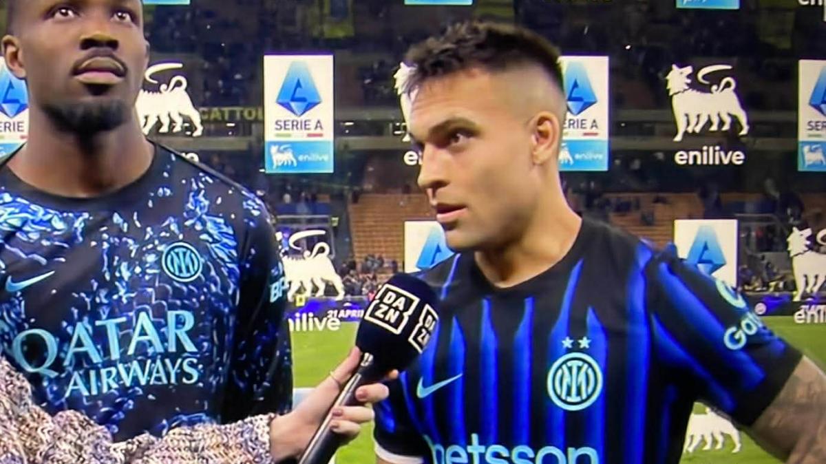 Lautaro al 90esimo a DAZN: "Felice di avere questi compagni. A parlar di loro mi viene la pelle d'oca"