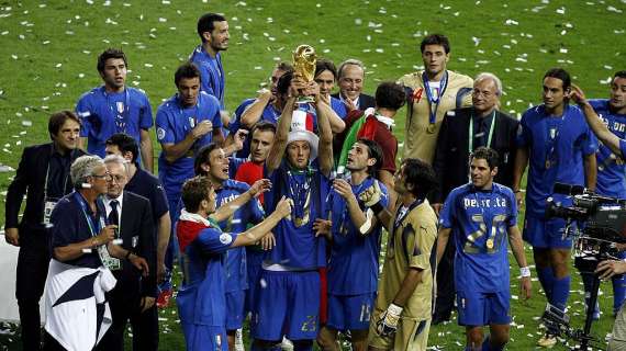 9 luglio 2006, Materazzi non dimentica: "Campioni del mondo"