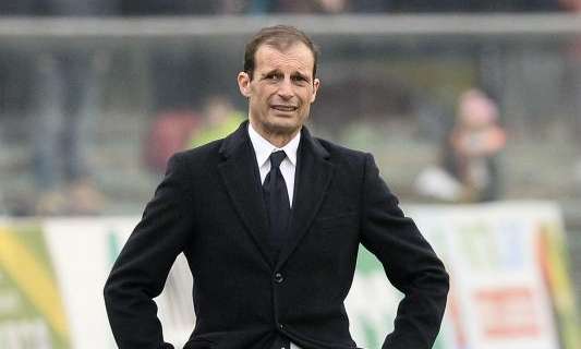 Allegri: "L'obiettivo è arrivare davanti a Napoli e Inter"