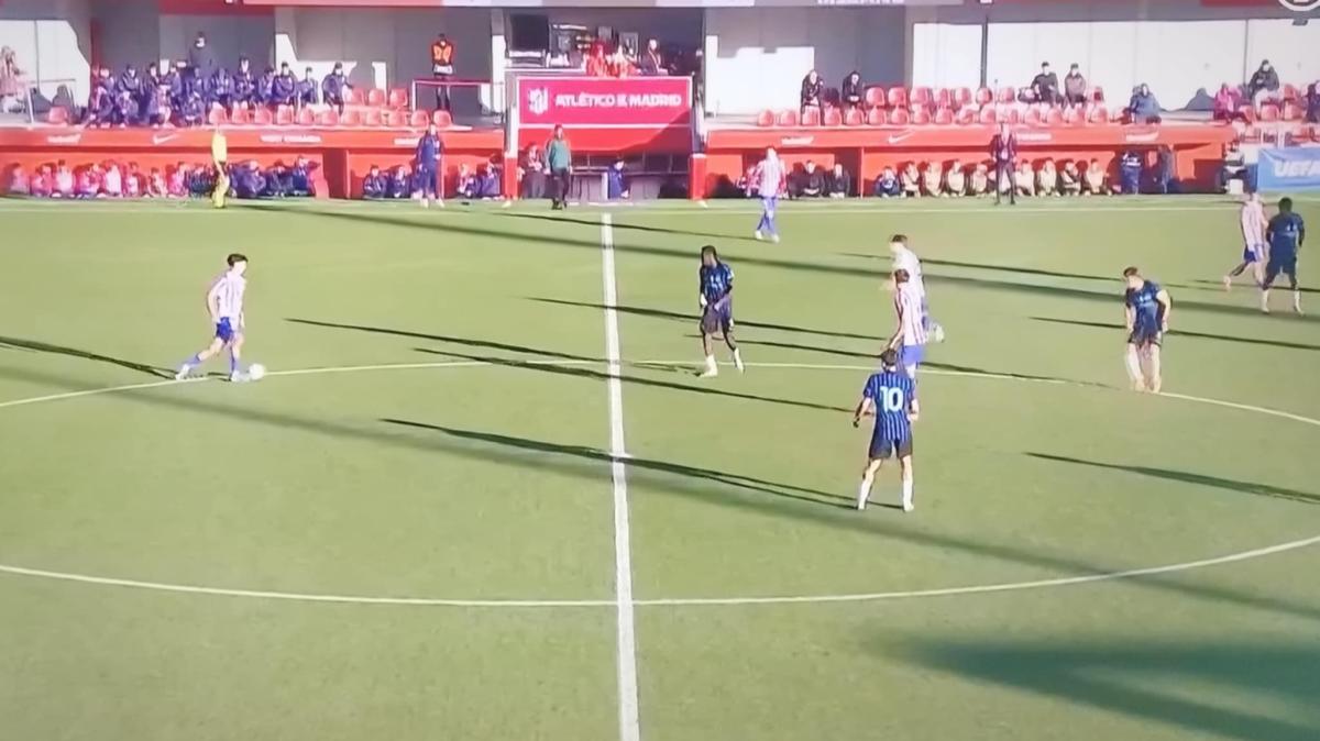 LIVE YOUTH LEAGUE - Atletico Madrid-Inter 1-1, Duplice fischio, si chiude un primo tempo divertente