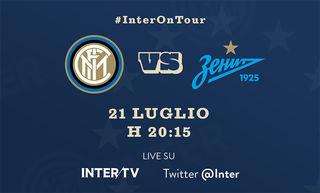 Inter-Zenit sarà trasmessa in diretta su Twitter e Inter TV