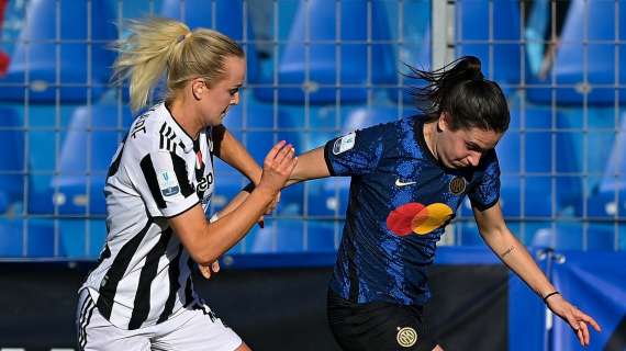 Beffa Inter Women in pieno recupero, pari con la Juve nell'andata dei quarti di Coppa