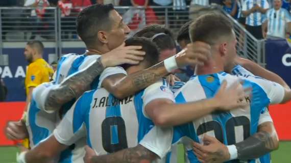 InterNazionali - L'Argentina vola in finale: 2-0 al Canada, scampoli per Lautaro