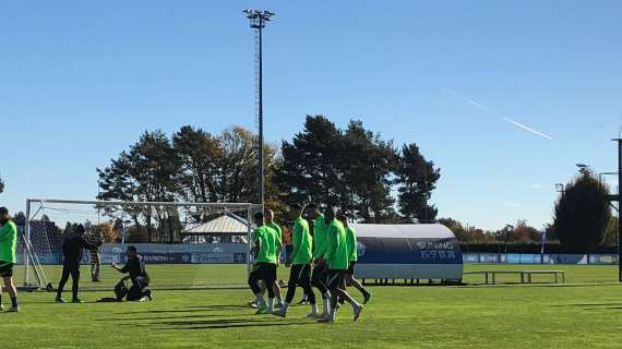 Sheriff-Inter, i nerazzurri ad Appiano prima della trasferta: via all'allenamento