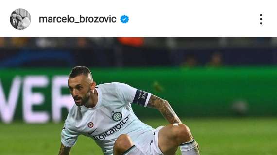 Brozovic ko, ma fa sentire comunque il suo supporto: messaggio social per l'Inter