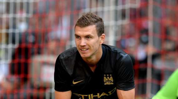 Dzeko: "Ora non gioco. Futuro? Difficile dirlo"