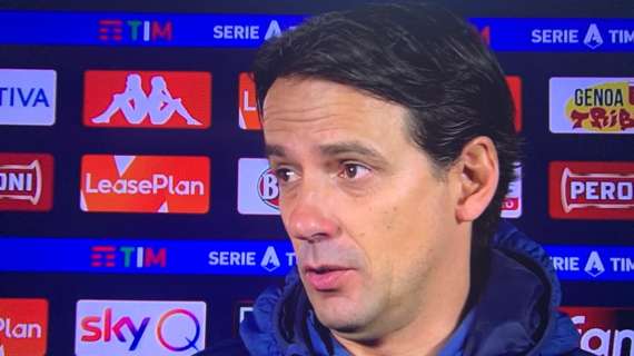 Lazio, Simone Inzaghi: "Cerchiamo di mantenere il contatto con Juve e Inter"
