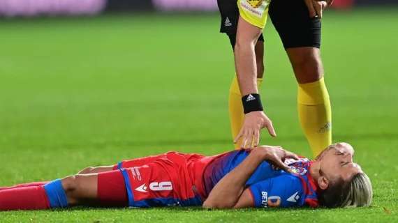 Viktoria Plzen, problema muscolare per Kliment. Il tecnico Bilek: "Non sembra nulla di buono"