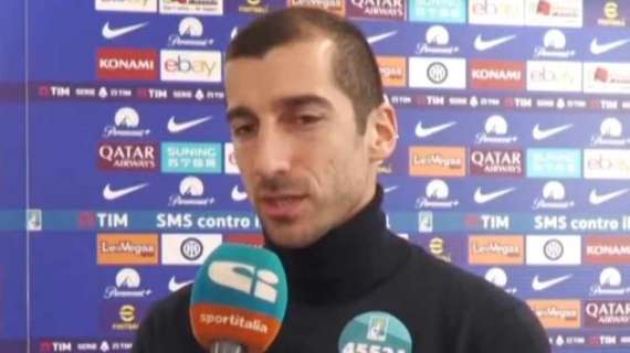 Mkhitaryan a SI: "C'è tempo per la Juve, ma dobbiamo prepararla bene e vincere"