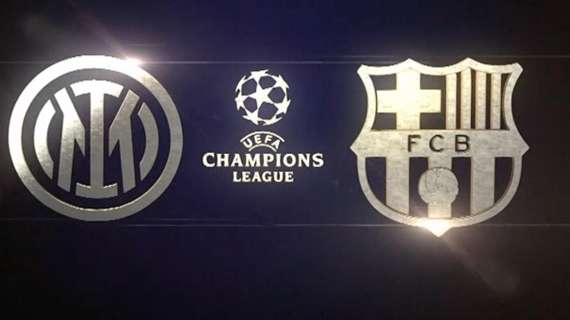 Champions, Inter-Barcellona in chiaro: appuntamento martedì sera su Canale 5