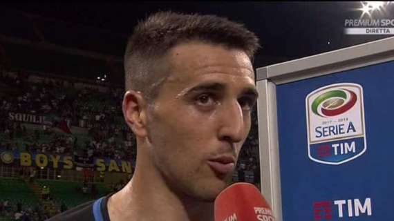 Vecino al 45': "Serve il raddoppio, lotteremo fino allo scadere"