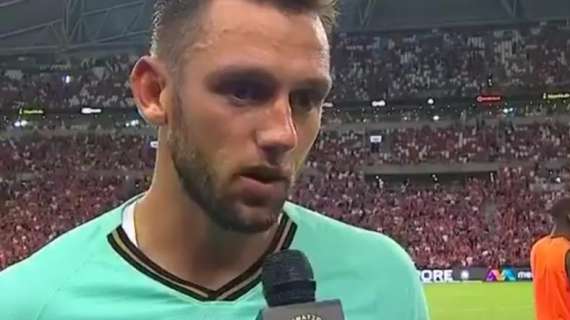 De Vrij a SM: "Vittoria importante, bravi a segnare alla prima occasione"