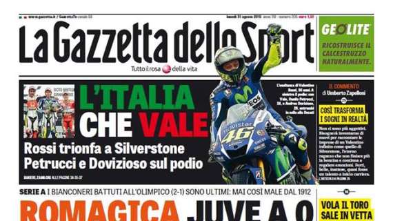 Prime pagine - Jojo fa bis e l'Inter vola in testa. Eder e Melo per Mancini. Marotta vuole Hernanes, lui si offre