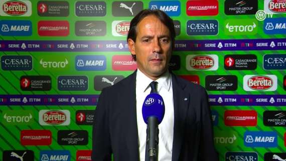 Inzaghi a InterTV: "Cambi importanti, mi porto via una grande reazione d'orgoglio"