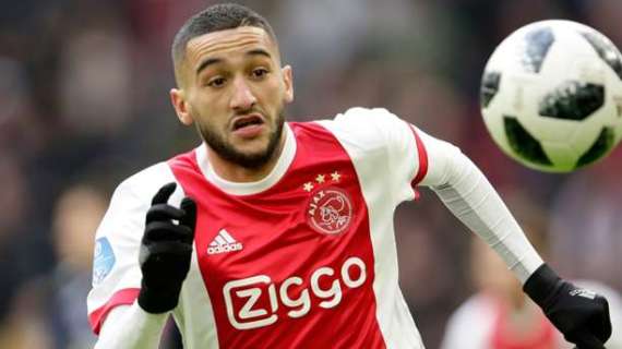 Ziyech: "Potrei rimanere all'Ajax, difficile trovare un altro club così"