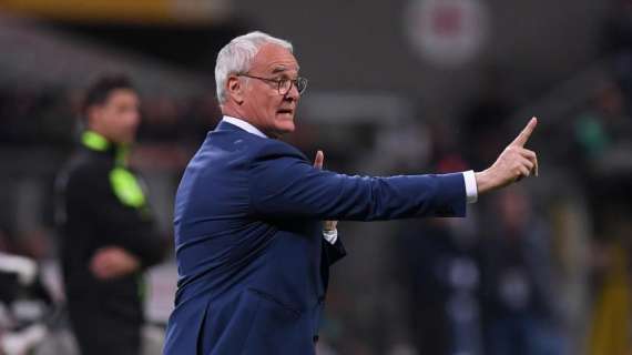 Ranieri: "Dzeko ama fare gioco, a San Siro ha fatto vedere il suo habitat naturale"