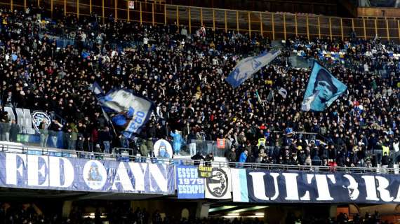 Napoli-Inter, sold out annunciato: già esaurite le Curve A e B