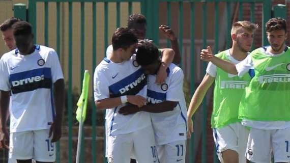 L'Inter Primavera maltratta la Salernitana: finisce 0-6, ottimi Appiah e Correia