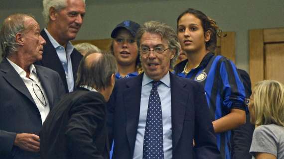 Moratti: "Stasera banco di prova per entrambe. Su Sneijder e Coutinho..."