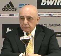 Galliani sfida l'Inter anche con la scaramanzia