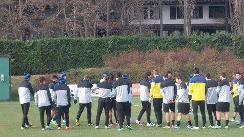 Quarto allenamento prima dell'Udinese: il resoconto