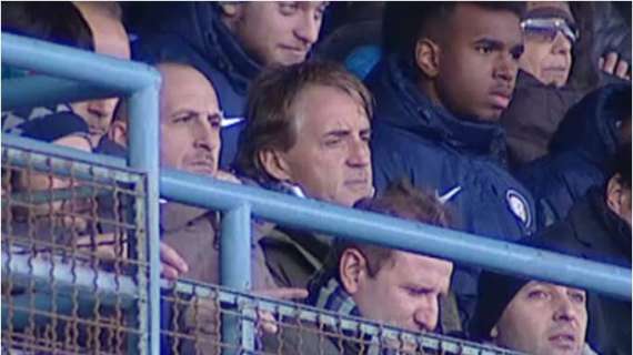 Mancini arriva in ritardo e si perde il gol di Bonazzoli