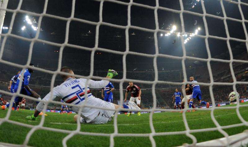 La Samp si illude, Duncan assiste il Milan: 1-1 a S. Siro