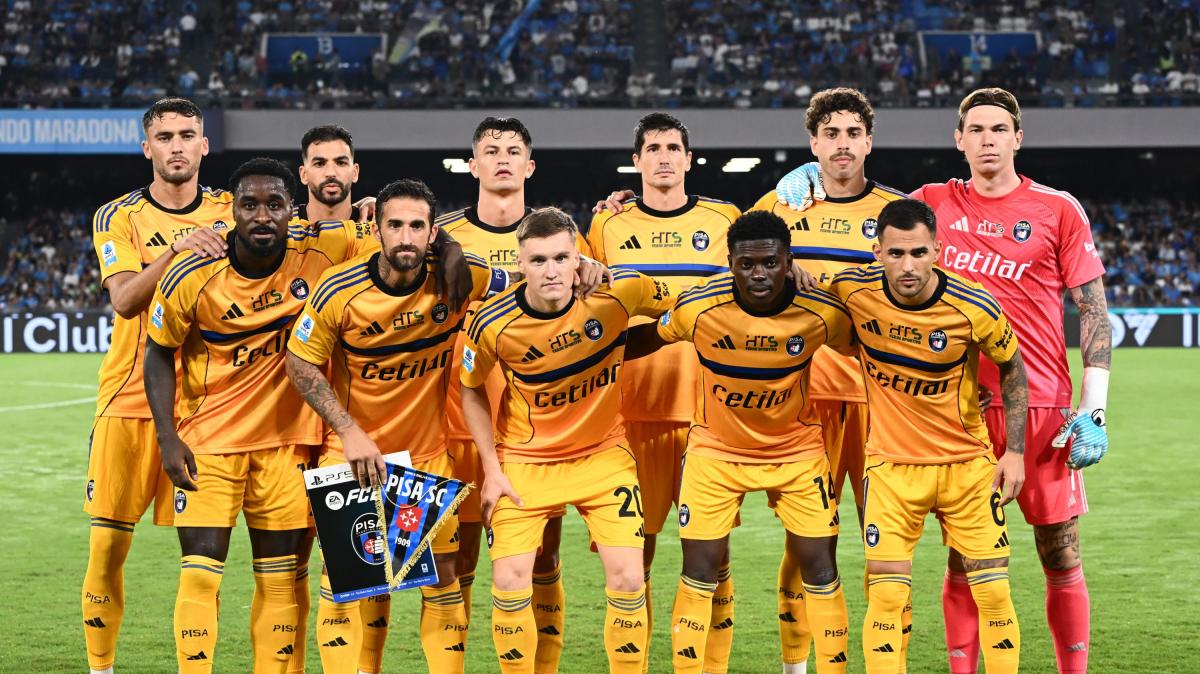 Paolo Baldieri: "Ai giocatori del Pisa dico di godersi la gara con l'Inter. Se segni se ne parlerà fra 40 anni"